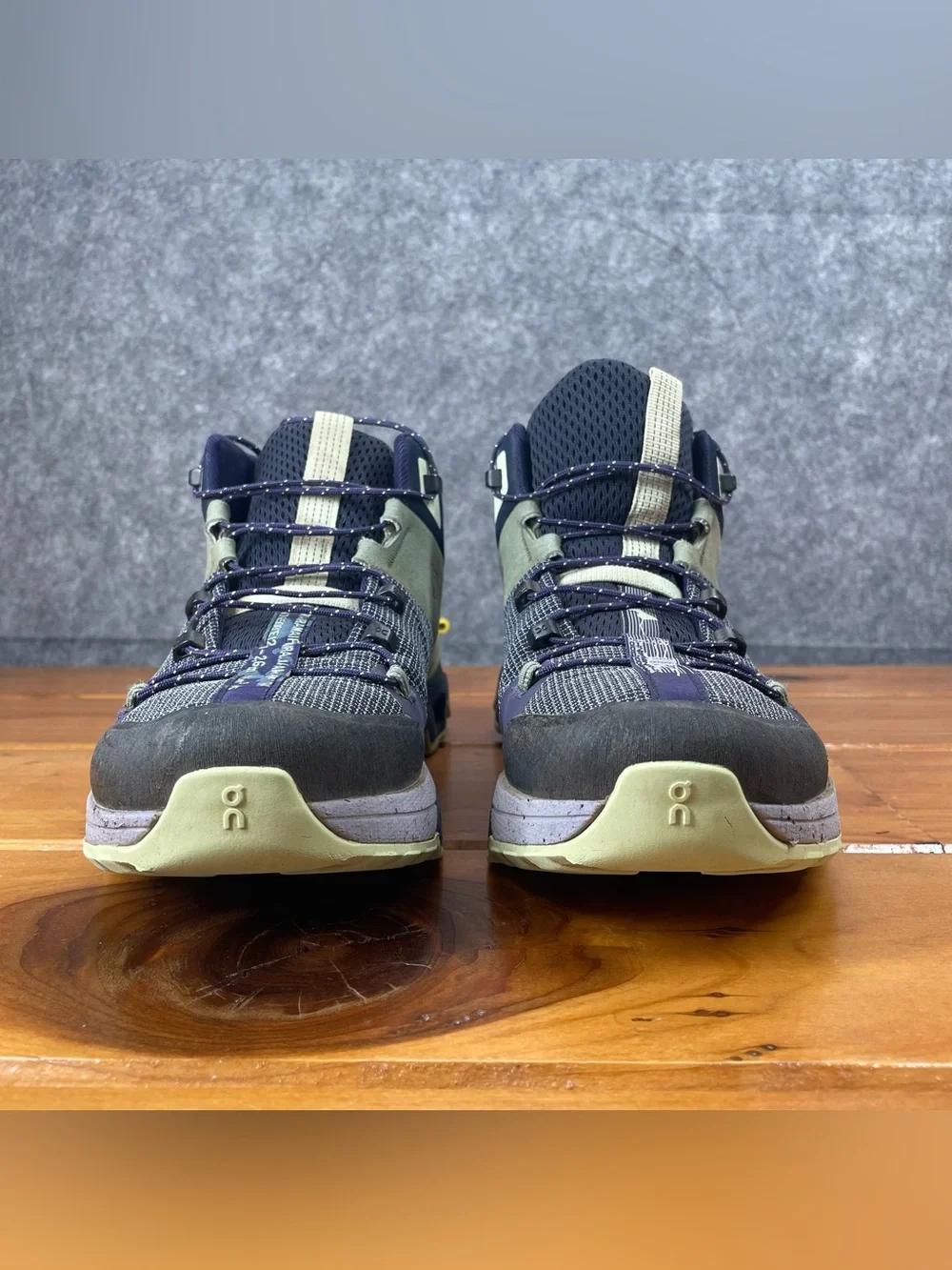 On Running Cloudtrax Womens Size 9 Reseda Lavender Mid Hiking Shoes 53.99053